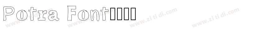 Potra Font字体转换